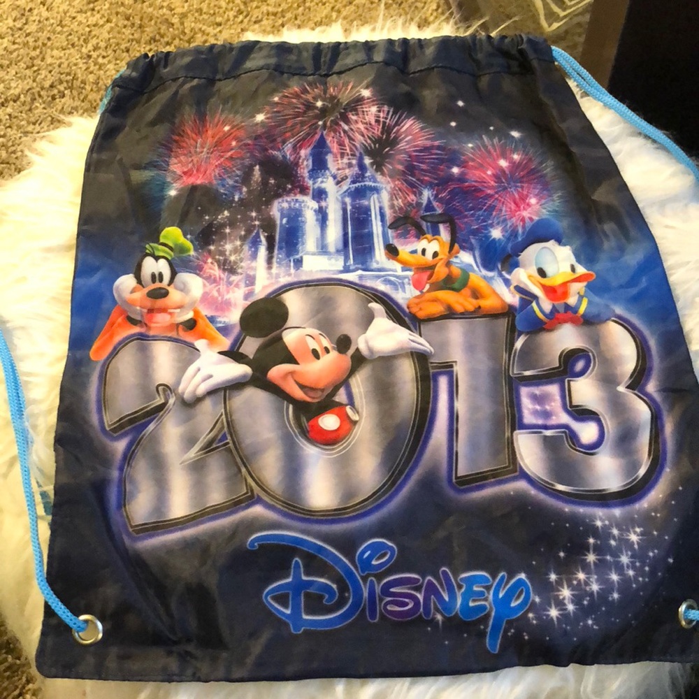 Disney 2013 Drawstring bag
